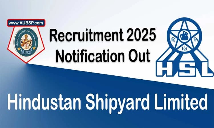 job vacancy: ಹಿಂದೂಸ್ತಾನ್‌ ಶಿಪ್‌ಯಾರ್ಡ್‌ ಲಿಮಿಟೆಡ್‌ - ವಿವಿಧ ಹುದ್ದೆಗೆ ಅರ್ಜಿ ಆಹ್ವಾನ