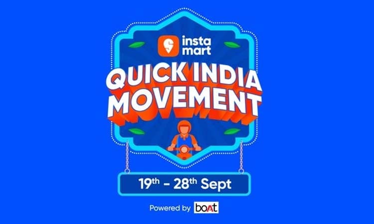 Instamart "ಕ್ವಿಕ್‌ ಇಂಡಿಯಾ ಮೂವ್‌ಮೆಂಟ್‌" ಮೆಗಾ ಸೇಲ್‌...