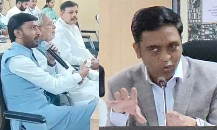 ಸಭೆಯಲ್ಲೇ ಶಾಸಕ ಕಂದಕೂರ - ಯಾದಗಿರಿ ಡಿಸಿ ನಡುವೆ ಮಾತಿನ ಚಕಮಕಿ