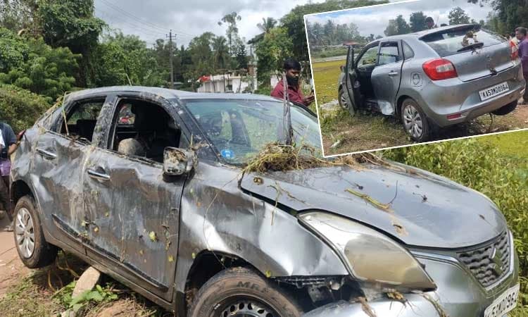 Shivamogga: ಚಾಲಕನ ನಿಯಂತ್ರಣ ತಪ್ಪಿ ಕೆರೆಗೆ ಉರುಳಿದ ಕಾರು.. ಮಹಿಳೆ ಸಾ*ವು, ಇಬ್ಬರು ಗಂಭೀರ