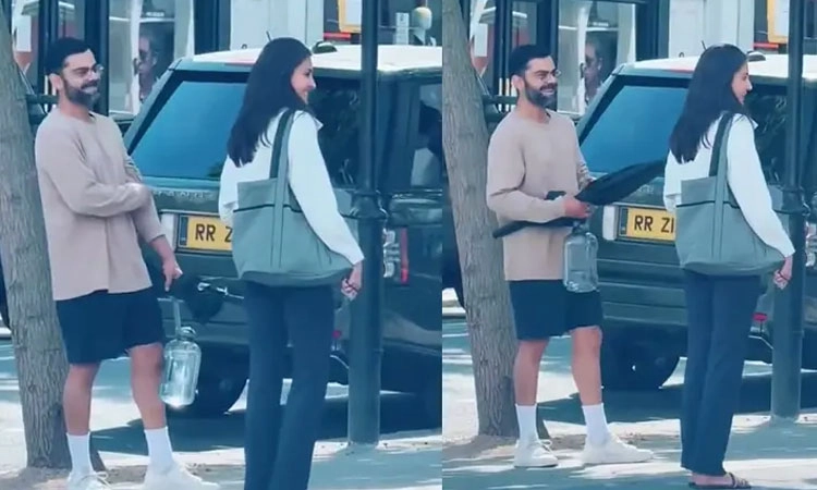 ಲಂಡನ್‌ನಲ್ಲಿ ಕೊಹ್ಲಿ -ಅನುಷ್ಕಾ ಶರ್ಮ  ಓಡಾಟ