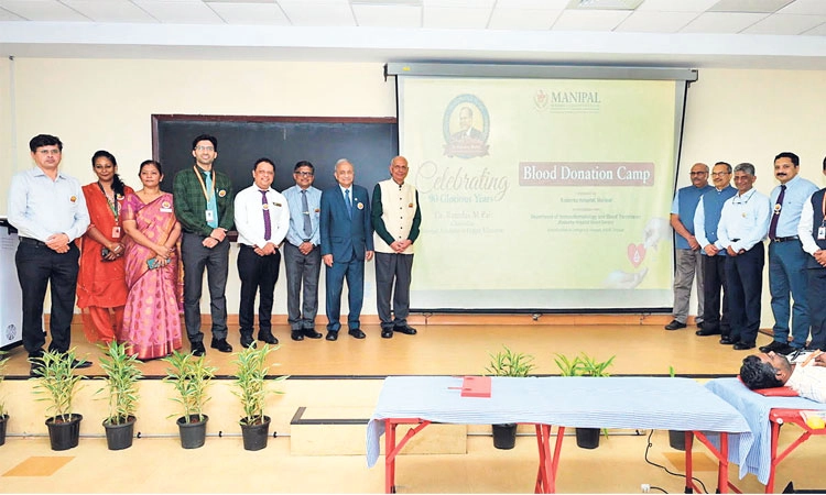 Manipal: ಮಾಹೆಯಿಂದ ರಕ್ತದಾನ ಶಿಬಿರಕ್ಕೆ ಚಾಲನೆ