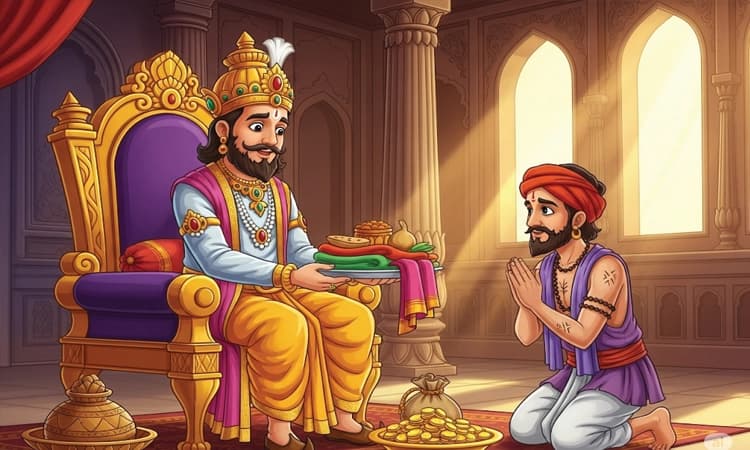 Kids story: ಕೈಗೆ ಬಂದ ತುತ್ತು ಕಳೆದುಕೊಂಡ ಬಡವ