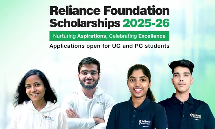 ರಿಲಾಯನ್ಸ್‌ ಫೌಂಡೇಶನ್‌ ವಿದ್ಯಾರ್ಥಿ ವೇತನಕ್ಕೆ ಅರ್ಜಿ ಆಹ್ವಾನ: ಅ.4 ಕೊನೇ ದಿನ