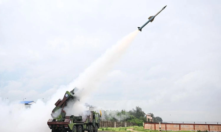 ದೇಸಿ ನಿರ್ಮಿತ ವಾಯು ರಕ್ಷಣಾ ಕ್ಷಿಪಣಿ ವ್ಯವಸ್ಥೆ ಪರೀಕ್ಷೆ ಯಶಸ್ವಿ