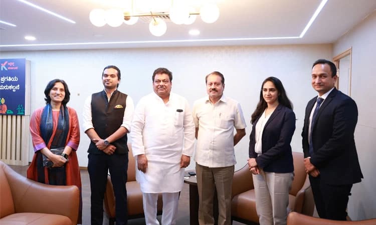 Karnataka: ಡಬ್ಲ್ಯುಇಎಫ್‌ ನಿಯೋಗದ ಜತೆ ಸಚಿವ ಎಂ.ಬಿ.ಪಾಟೀಲ್ ಮಾತುಕತೆ