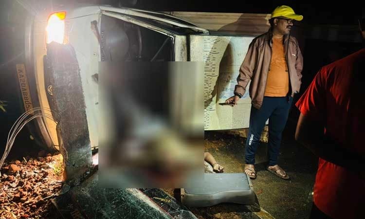 Hosanagara: ವಿದ್ಯುತ್ ಕಂಬಕ್ಕೆ ಢಿಕ್ಕಿ ಹೊಡೆದ ಗೂಡ್ಸ್ ವಾಹನ.. ಚಾಲಕ ಸ್ಥಳದಲ್ಲೇ ಮೃ*ತ್ಯು