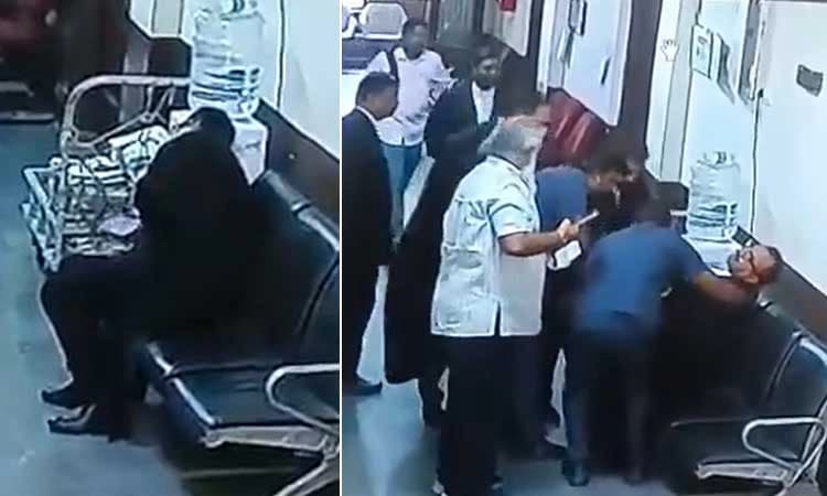 CCTV Footage: ಹೈಕೋರ್ಟ್ ಆವರಣದಲ್ಲೇ ಹೃದಯಾಘಾತಗೊಂಡು ಮೃ*ತಪಟ್ಟ ವಕೀಲ