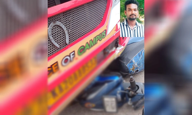 Padubidri; ಬಸ್ಸು ಢಿಕ್ಕಿ: ಸ್ಕೂಟರ್‌ ಸವಾರ ಸಾವು