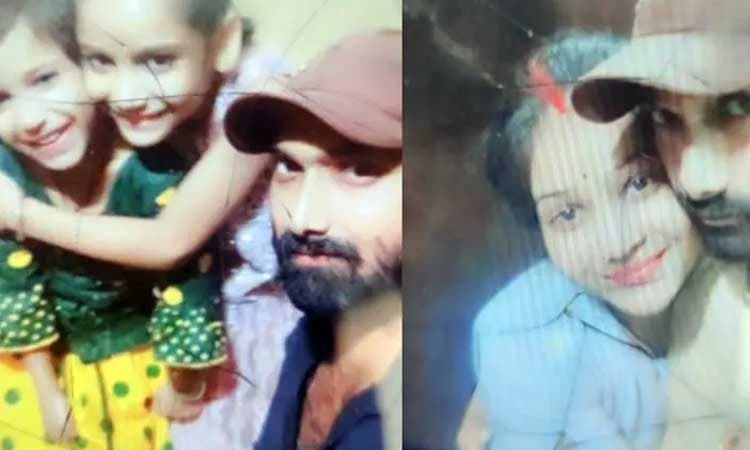 Shocking: ಪತ್ನಿ, ಇಬ್ಬರು ಹೆಣ್ಣು ಮಕ್ಕಳನ್ನು ಕೊಂದು ವ್ಯಕ್ತಿ ಪರಾರಿ... ಪೊಲೀಸರಿಂದ ಶೋಧ