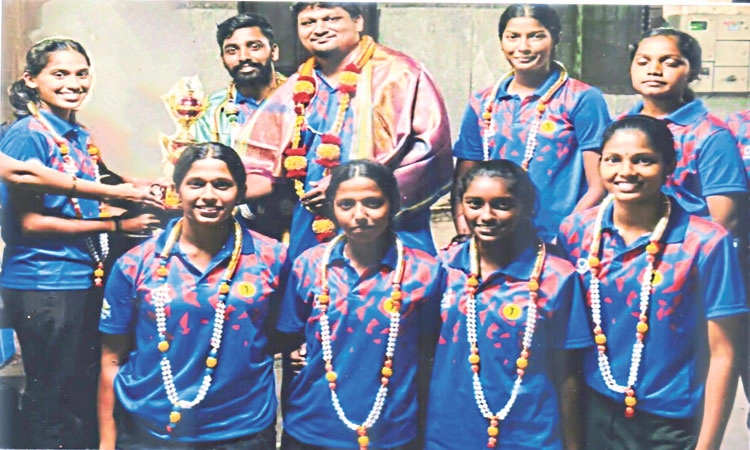 ರಾಷ್ಟ್ರ ಮಟ್ಟದ ಟೆನಿಸ್‌ ವಾಲಿಬಾಲ್‌: ಮಿಲಾಗ್ರಿಸ್‌ ಕಾಲೇಜು ತಂಡಕ್ಕೆ ಪ್ರಶಸ್ತಿ