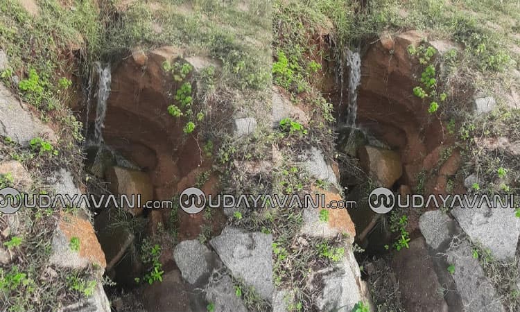 Gangavathi: ತುಂಗಭದ್ರಾ ಎಡದಂಡೆ ಕಾಲುವೆ ಸಾಣಾಪುರ ಕೆರೆ ಬಳಿ ಬೊಂಗಾ ಬಿದ್ದು ನೀರು ಸೋರಿಕೆ
