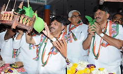 ರೋಣ:ಅಂದು ಡಿಕೆಶಿ ಸಿಎಂ ಆಗಲೆಂದು ಹರಕೆ: ಈಗ ಸಚಿವ ಸ್ಥಾನದ ನಿರೀಕ್ಷೆ!
