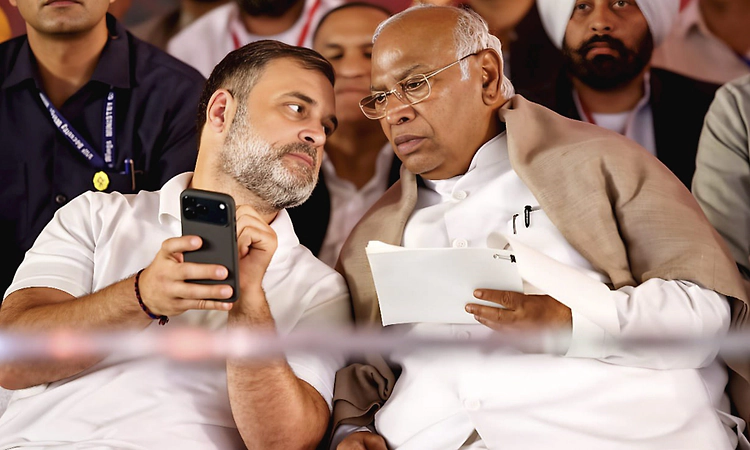 Rahul Gandhi to join Mallikarjun Kharge for Rajya Sabha nomination filing in Bengaluru