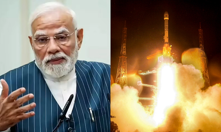 PM hails successful launch of India's first-ever imaging satellite in geo-orbit