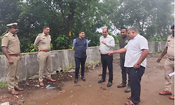 ಮುಂಗಾರು ಪ್ರಾರಂಭ: ಚಾರ್ಮಾಡಿ ಘಾಟ್ ಗೆ ಜಿಲ್ಲಾಧಿಕಾರಿಗಳ ಭೇಟಿ, ಪರಿಶೀಲನೆ