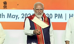 PM Modi inaugurates India's first PM MITRA Park at Warangal in Telangana