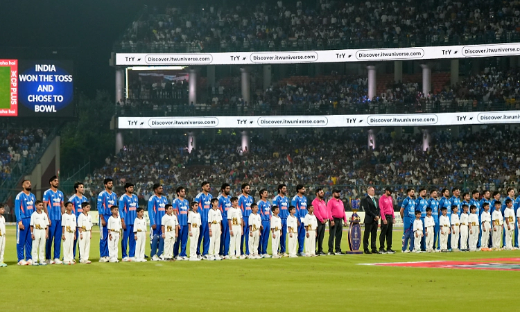 In a first, national song Vande Mataram played after national anthem at India's international game