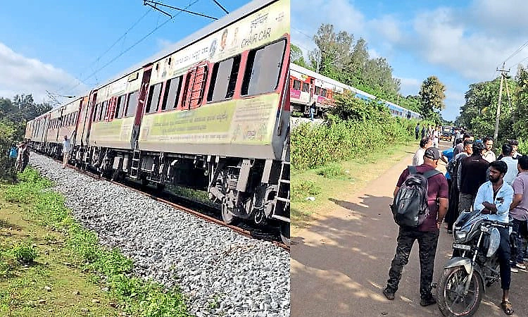 Shivamogga: Tree falls on railway track, Talaguppa-Bengaluru train halted
