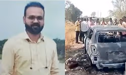 Mumbai: ಐಸಿಐಸಿಐ ಬ್ಯಾಂಕ್ ರಿಕವರಿ ಏಜೆಂಟ್ ಕಾರಿನೊಳಗೆ ಸಜೀವ ದಹನ-ಕೊಲೆ ಶಂಕೆ?