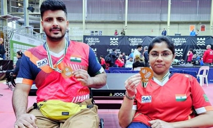 Para Asiad: Bhavina-Subham pair signs off with bronze in mixed doubles TT