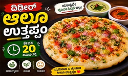 ಪೌಷ್ಟಿಕಾಂಶಯುಕ್ತ ಆಲೂ ಉತ್ತಪ್ಪಂ ಮಾಡುವುದು ಹೇಗೆ?-ಇಲ್ಲಿದೆ ಪಾಕವಿಧಾನ