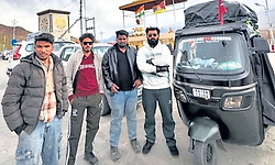 ಮಂಗಳೂರಿನಿಂದ ಲಡಾಕ್ಗೆ ಆಟೋ ರಿಕ್ಷಾ ಯಾನ