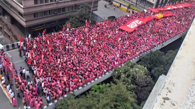 Protest-At-Bangalore-Asha-w