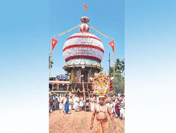 ಸರಳ ರೀತಿಯಲ್ಲಿ ಜರಗಿದ “ನಂದಿಕೂರು ರಥೋತ್ಸವ’