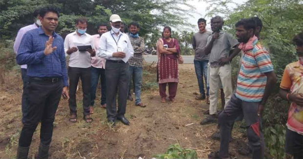 ಮಹಾರಾಷ್ಟ್ರದ ಕಾರ್ಮಿಕರಿಗೆ ಆಹಾರ ಪದಾರ್ಥ ವಿತರಣೆ