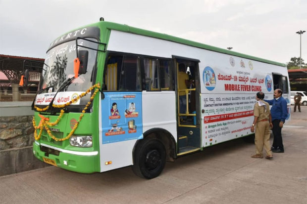 ಸಂಚಾರಿ ಫಿವರ್‌ ಕ್ಲಿನಿಕ್‌ ಶೆಟ್ಟರ ಪರಿಶೀಲನೆ