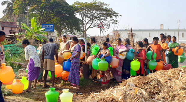 Water is a problem in Channakallu village