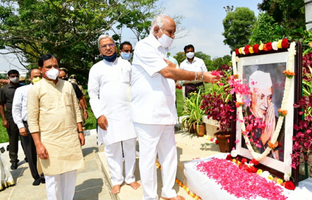 ಜವಾಹರ್ ಲಾಲ್ ನೆಹರು ಆಧುನಿಕ ಭಾರತದ ನಿರ್ಮಾಣದ ಧೀಮಂತ ನಾಯಕ; BSY