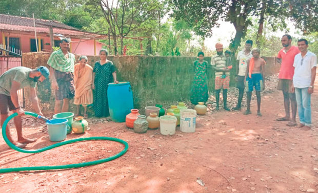 ನೀರಿನ ಸಮಸ್ಯೆ ನಿಭಾಯಿಸಲು ಮುಂದಾದ ಸ್ವಯಂಸೇವಕರು