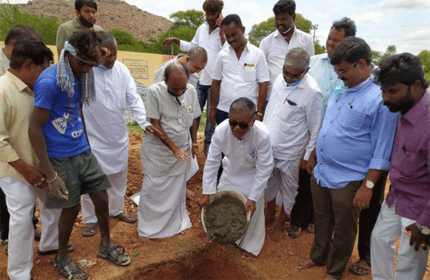 ಭವನ ನಿರ್ಮಾಣಕ್ಕೆ ಭೂಮಿಪೂಜೆ