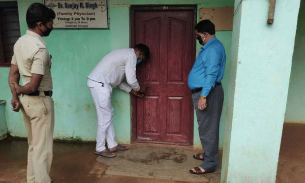 ನಕಲಿ ಕ್ಲಿನಿಕ್‌ಗೆ ಬೀಗಮುದ್ರೆ