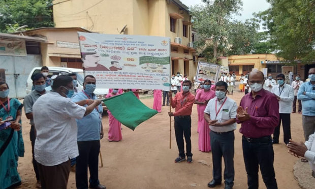 ಮಾಸ್ಕ್ ಬಳಸಿ ಕೋವಿಡ್ -ಕ್ಷಯ ಮುಕ್ತಗೊಳಿಸಿ: ಲಿಂಗರಾಜು