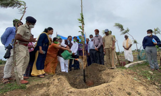 ಕನಿಷ್ಟ  3 ಲಕ್ಷ ಗಿಡ ನೆಡುವ ಗುರಿ