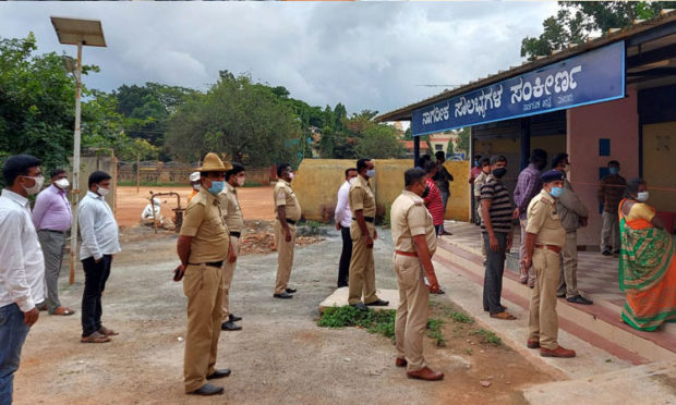 ಪೊಲೀಸರಿಗೆ ಕೋವಿಡ್‌ ಪರೀಕ್ಷೆ