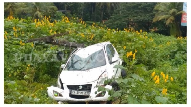 Udupi: Car rolls three times and crashes into field | Udayavani – ಉದಯವಾಣಿ