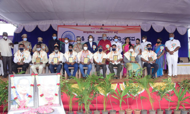 ಕೋವಿಡ್‌ ಯೋಧರಿಗೆ ಸನ್ಮಾನ