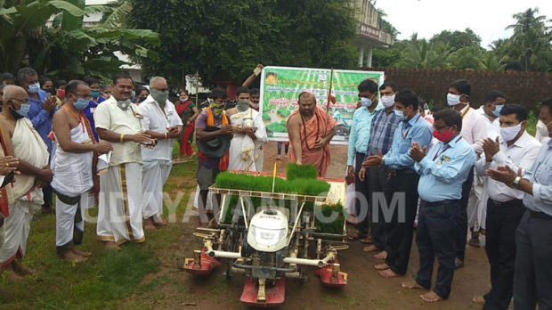 ಪಡುಕುತ್ಯಾರಿನಲ್ಲಿ ಯಂತ್ರ ಶ್ರೀ ಭತ್ತ ಬೇಸಾಯ ಪ್ರಾತ್ಯಕ್ಷಿಕೆ ಕಾರ್ಯಕ್ರಮ