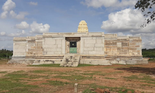 ಪಾಳು ಬಿದ್ದಿದ್ದ ಪರವಾಸು ದೇಗುಲಕ್ಕೆ ಕಾಯಕಲ್ಪ