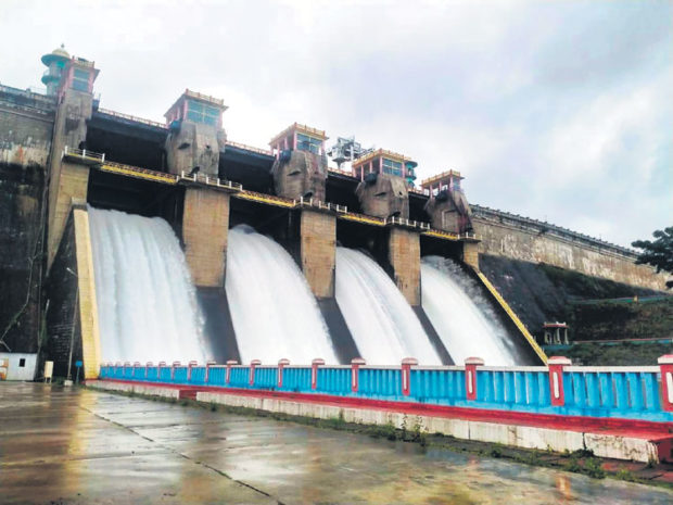 ಮೂರನೇ ಬಾರಿ ಭರ್ತಿಯಾದ ಹಾರಂಗಿ; ಎರಡು ಸಾವಿರ ಕ್ಯುಸೆಕ್‌ ನೀರು ಬಿಡುಗಡೆ