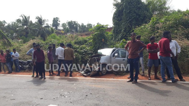 ಕೊಡಾಜೆ ಬಳಿ ಭೀಕರ ಅಪಘಾತ: ಚಾಲಕ ಗಂಭೀರ, ಮಹಿಳೆ ಹಾಗೂ ಮಗುವಿಗೆ ಗಾಯ