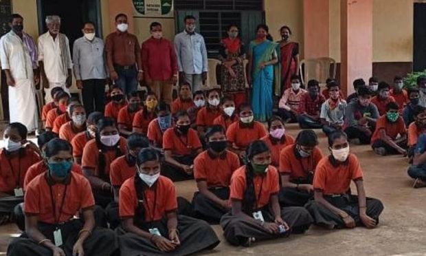 Free Mask Distribution for School Children