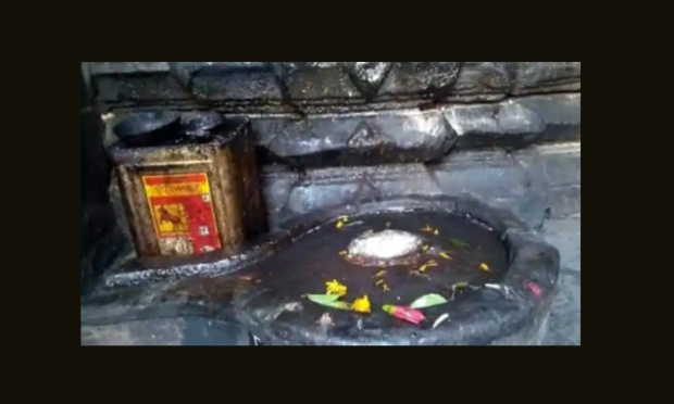 Man vandalised Shiv lingam