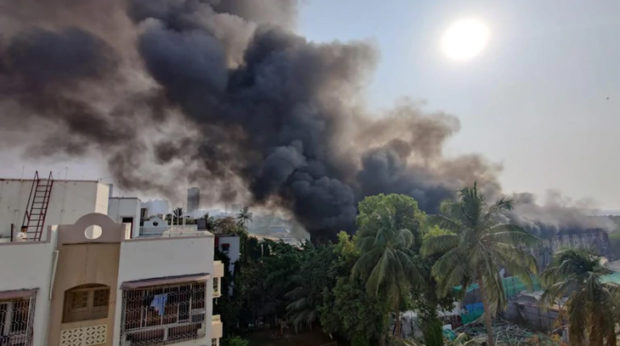 ಮುಂಬೈ: ಗೋರೆಗಾಂವ್ ಸ್ಟುಡಿಯೋದಲ್ಲಿ ಅಗ್ನಿ ಅವಘಡ; ಸಾವು, ನೋವು ಸಂಭವಿಸಿಲ್ಲ