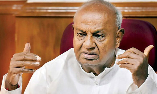 devegowda talk about party member