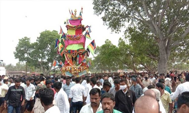 ಅದ್ಧೂರಿ ಮರಡಿಲಿಂಗೇಶ್ವರಸ್ವಾಮಿ ಜೋಡಿ ರಥೋತ್ಸವ